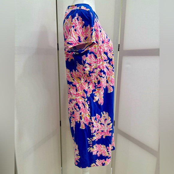 Lilly Pulitzer Marlowe Dress. Blue Electric. Size Medium - Picture 3 of 11